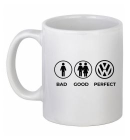 Чашка керамічна Bad Good Volkswagen