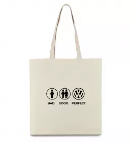 Эко-сумка Volkswagen Бежевый фото