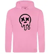 Мужская толстовка (худи) Brawl stars smile Розовый фото