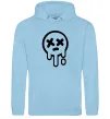 Жіноча толстовка (худі) Brawl stars smile Блакитний фото