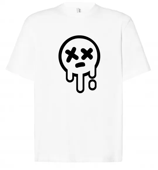 Футболка Оверсайз Brawl stars smile Білий фото