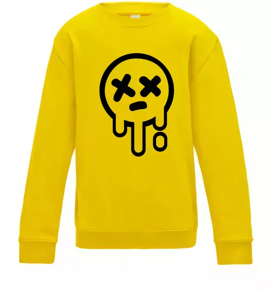 Дитячий світшот Brawl stars smile Сонячно жовтий фото