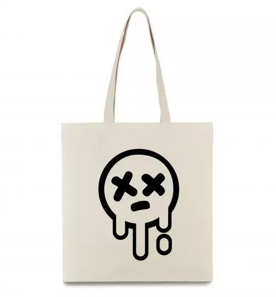 Эко-сумка Brawl stars smile Бежевый фото