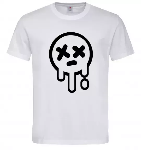 Чоловіча футболка Brawl stars smile Білий фото