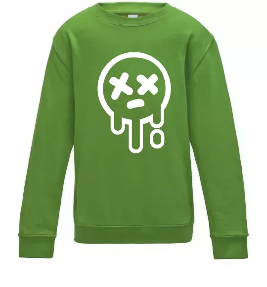 Дитячий світшот Brawl stars smile Лаймовий фото