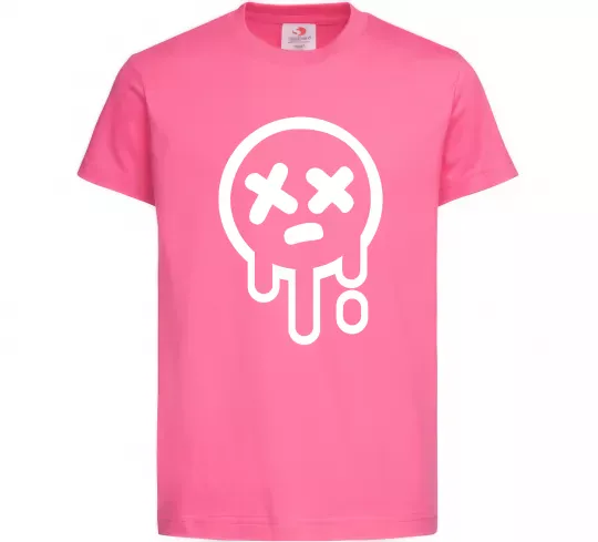 Дитяча футболка Brawl stars smile Яскраво-рожевий фото