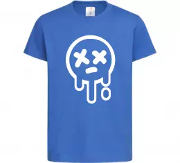 Детская футболка Brawl stars smile Ярко-синий фото