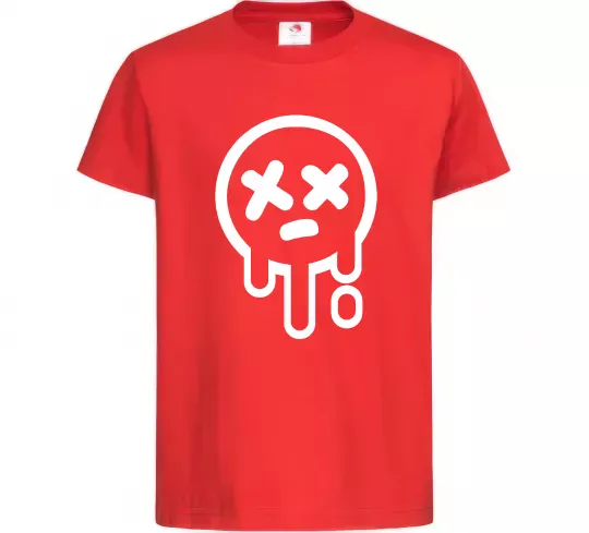 Дитяча футболка Brawl stars smile Червоний фото