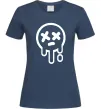 Жіноча футболка Brawl stars smile Темно-синій фото