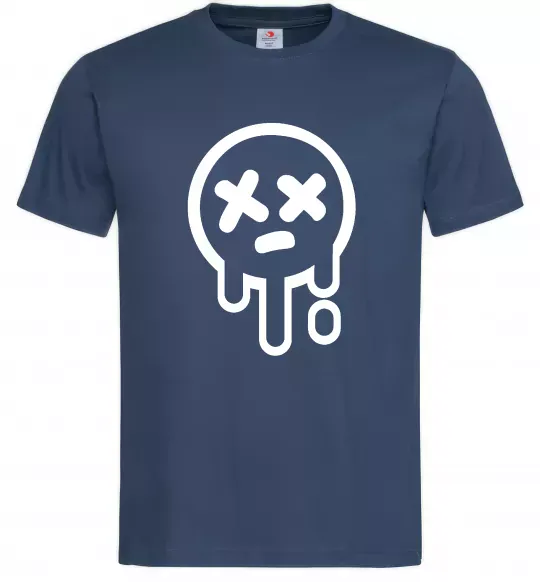 Чоловіча футболка Brawl stars smile Темно-синій фото