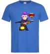 Чоловіча футболка Brawl Stars Мортіс Яскраво-синій фото