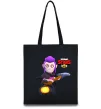 Эко-сумка Brawl Stars Мортіс Черный фото