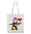 Эко-сумка Brawl Stars Мортіс Бежевый фото