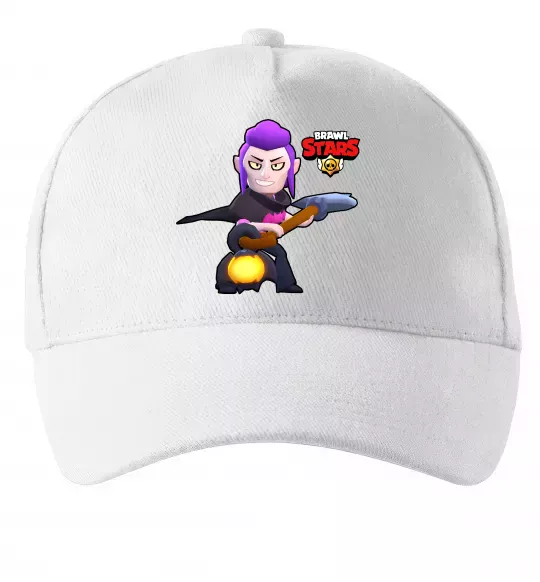 Кепка Brawl Stars Мортіс Белый фото
