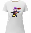Жіноча преміум футболка Brawl Stars Мортіс Білий фото