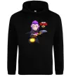 Жіноча толстовка (худі) Brawl Stars Мортіс Чорний фото