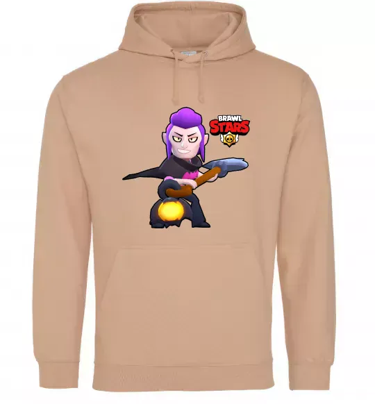 Жіноча толстовка (худі) Brawl Stars Мортіс Пісочний фото