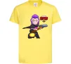 Дитяча футболка Brawl Stars Мортіс Лимонний фото