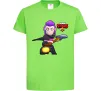 Дитяча футболка Brawl Stars Мортіс Лаймовий фото