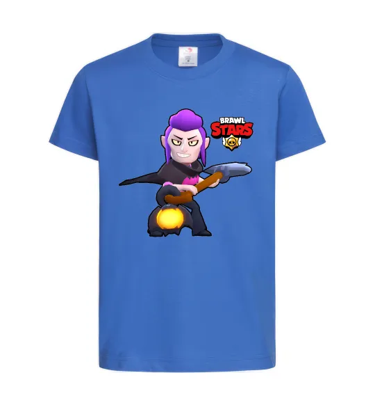 Детская футболка Brawl Stars Мортіс Ярко-синий фото