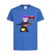 Детская футболка Brawl Stars Мортіс Ярко-синий фото