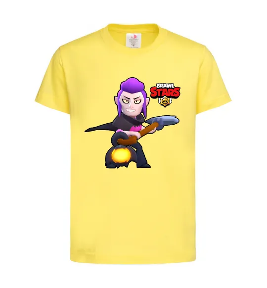 Детская футболка Brawl Stars Мортіс Лимонный фото