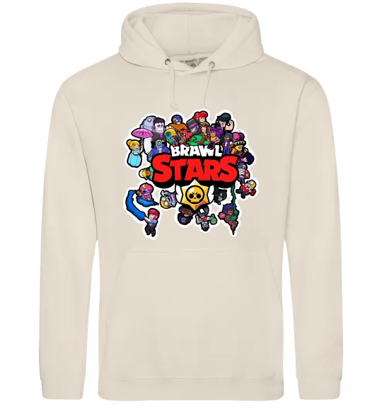 Женская толстовка (худи) Brawl Stars колаж персонажів Таш фото