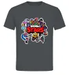 Мужская футболка Brawl Stars колаж персонажів Графит фото