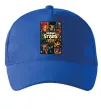 Кепка Brawl Starrs в стилі GTA Яскраво-синій Кепка Brawl Starrs в стилі GTA Яскраво-синій фото