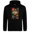 Женская толстовка (худи) Brawl Starrs в стилі GTA Черный фото