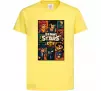 Дитяча футболка Brawl Starrs в стилі GTA Лимонний Дитяча футболка Brawl Starrs в стилі GTA Лимонний фото