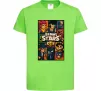 Дитяча футболка Brawl Starrs в стилі GTA Лаймовий Дитяча футболка Brawl Starrs в стилі GTA Лаймовий фото