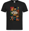 Чоловіча футболка Brawl Starrs в стилі GTA Чорний фото