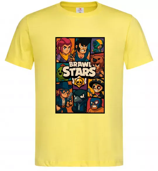 Чоловіча футболка Brawl Starrs в стилі GTA Лимонний фото
