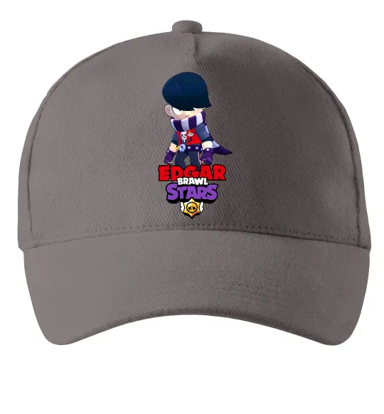 Кепка Brawl Stars Едгар Сірий фото