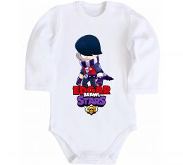 Детский боди Brawl Stars Едгар Детский боди Brawl Stars Едгар