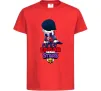 Дитяча футболка Brawl Stars Едгар Червоний фото
