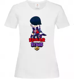 Жіноча футболка Brawl Stars атрибути Яскраво-синій фото