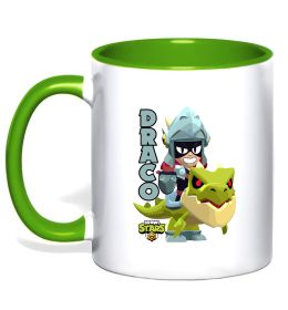 Чашка с цветной ручкой Brawl Stars Драко