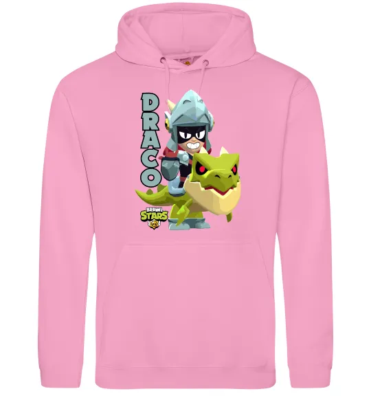 Жіноча толстовка (худі) Brawl Stars Драко Рожевий фото