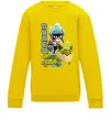 Детский Свитшот Brawl Stars Драко Солнечно желтый фото