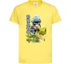 Детская футболка Brawl Stars Драко Лимонный Детская футболка Brawl Stars Драко Лимонный фото