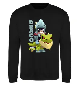 Світшот Brawl Stars Драко Чорний фото
