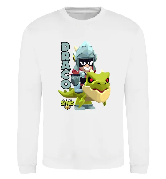 Свитшот Brawl Stars Драко Белый фото