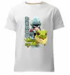 Мужская премиум футболка Brawl Stars Драко Белый фото