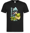 Чоловіча футболка Brawl Stars Драко Чорний фото