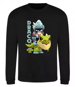 Свитшот Brawl Stars Драко Черный фото
