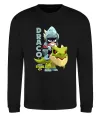 Свитшот Brawl Stars Драко Черный фото