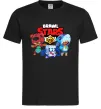 Чоловіча футболка Brawl Stars Герої Чорний фото
