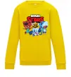 Детский Свитшот Brawl Stars Герої Солнечно желтый фото
